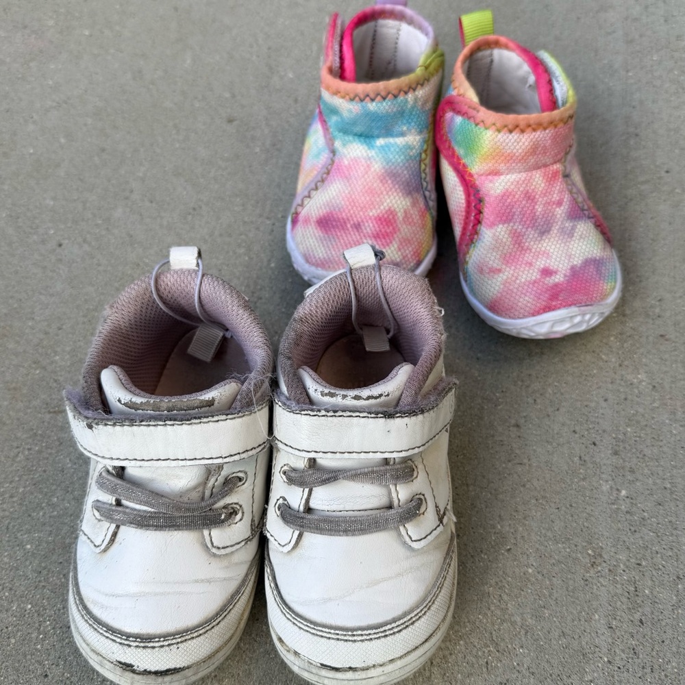 PLAY CONDITION Stride Rite First Walkers & Rainbow Baby Slip-Ons